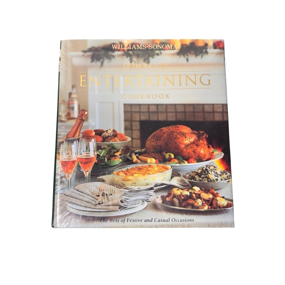 90s Williams Sonoma Complete Entertaining Cookbook by Joyce Eserky Goldstein New